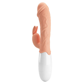 VIBRADOR A PILA CON ESTIMULADOR PRETTY LLOVE CONEJO EASTER BUNNY