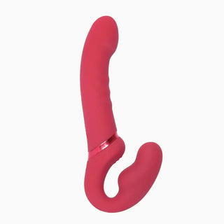 VIBRADOR CON ESTIMULADOR LOVENSE STRAPLESS CON APP LAPIS