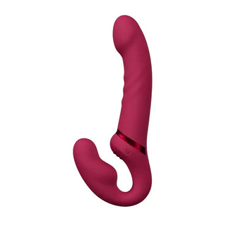 VIBRADOR CON ESTIMULADOR LOVENSE STRAPLESS CON APP LAPIS