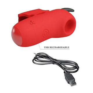 VIBRADOR SUCCIONADOR DE DEDO PRETTY LOVE MAGIC DEVIL