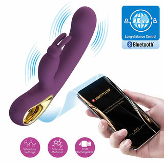 VIBRADOR CON ESTIMULADOR PRETTY LOVE CON APP LIAM