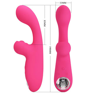 VIBRADOR SUCCIONADOR MOVIMIENTO PRETTY LOVE STAVROS