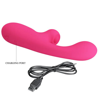 VIBRADOR SUCCIONADOR MOVIMIENTO PRETTY LOVE STAVROS