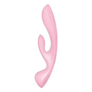 VIBRADOR MASAJEADOR SATISFYER DOS EN 1 TRIPLE OH