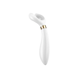 VIBRADOR ESTIMULADOR SATISFYER ENDLESS FUN BLANCO