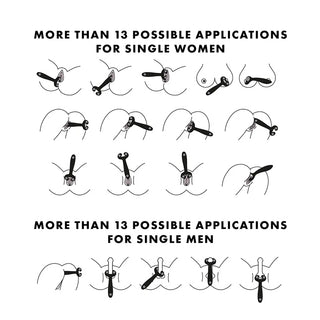 VIBRADOR ESTIMULADOR SATISFYER ENDLESS FUN BLANCO