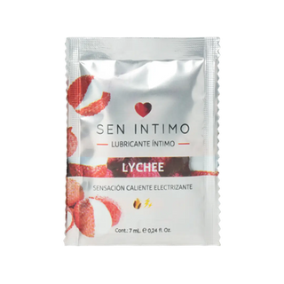 LUBRICANTE COMESTIBLE EFECTO ELECTRIZANTE SEN INTIMO CALOR LYCHEE 7ML