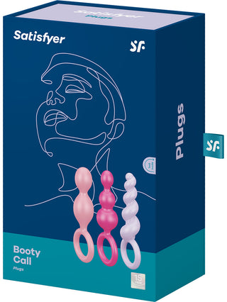 SET DE PLUG ANALES SATISFYER BOOTY CALL MULTICOLOR