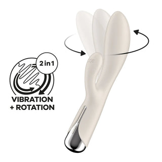 VIBRADOR CON MOVIMIENTO CIRCULAR SATISFYER SPINNING RABBIT 1