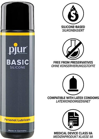 LUBRICANTE DE SILCIONA PJUR BASIC SILICONE 100 ML