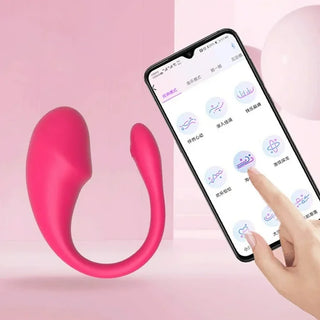 VIBRADOR ESTIMULADOR CON APP TIBBY FUSCIA