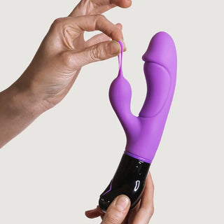 VIBRADOR RECARGABLE CONEJITO ARES