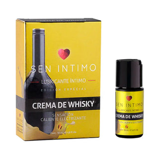 LUBRICANTE COMESTIBLE EFECTO ELECTRIZANTE SEN INTIMO CREMA WHISKY 30ML