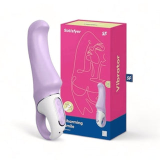 VIBRADOR FLEXIBLE E IMPERMEABLE RECARGABLE SATISFYER CHARMING SMILE