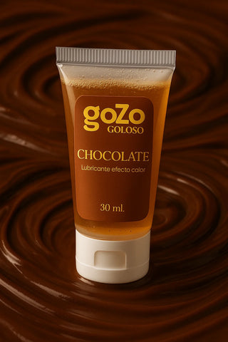 LUBRICANTE COMESTIBLE GOZO GOLOSO SABOR CHOCOLATE EFECTO CALOR 30ML