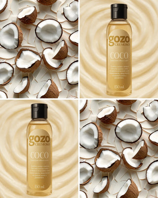 LUBRICANTE COMESTIBLE GOZO CREMOSO SABOR COCO EFECTO CALOR 150ML