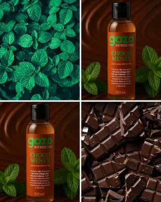 LUBRICANTE COMESTIBLE GOZO FRESCOSO CHOCO-MENTA EFECTO FRÍO 150ML