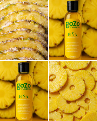 LUBRICANTE COMESTIBLE GOZO EXÓTICOSO SABOR PIÑA EFECTO FRÍO 150ML