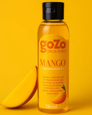LUBRICANTE COMESTIBLE GOZO DELICIOSO SABOR MANGO EFECTO FRÍO 150ML