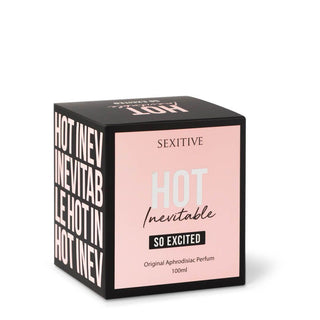 PERFUME CON FEROMONA DE DAMA SO EXCITED SEXITIVE HOT INEVITABLE 100 ML