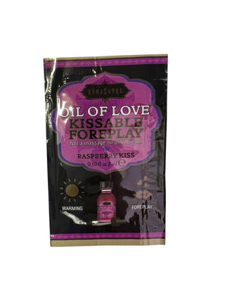 SACHET ACEITE EFECTO CALOR ESTIMULANTE DEL AMOR FRAMBUESA 3ML