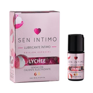 LUBRICANTE COMESTIBLE EFECTO ELECTRIZANTE SEN INTIMO CALOR LYCHEE 30ML