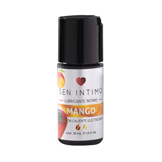 LUBRICANTE COMESTIBLE EFECTO ELECTRIZANTE SEN INTIMO CALOR MANGO 30ML