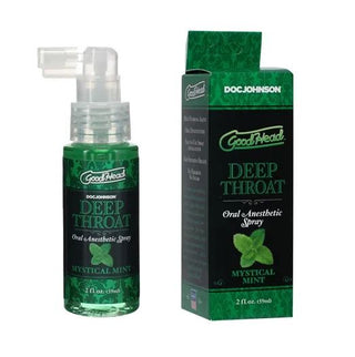SPRAY SEXO ORAL ANTIARCADA GOOD HEAD SABOR MENTA MISTICA 59 ML