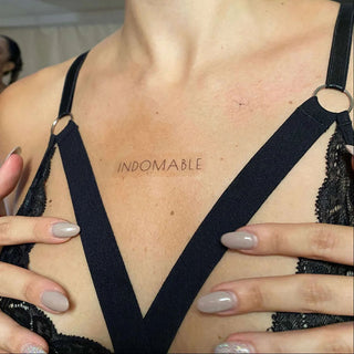 TATUAJE TEMPORAL EROTICO * INDOMABLE *