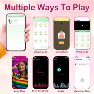 VIBRADOR ESTIMULADOR CON APP TIBBY MORADO