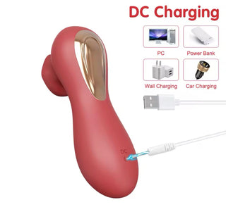 SUCCIONADOR RECARGABLE CON APP OBLINA ROJO