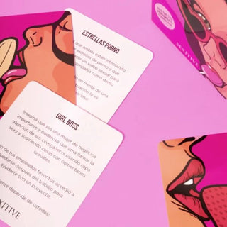 JUEGO DE CARTAS SEXITIVE 80 CARTAS FANTASIAS SEXUALES