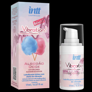GEL ESTIMULANTE COMESTIBLE INTT EFECTO VIBRATION POWERALGODON DE AZUCAR 16g