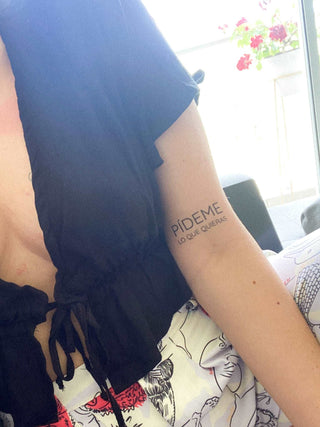 TATUAJE TEMPORAL EROTICO * PIDEME LO QUE QUIERAS  *