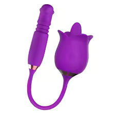 VIBRADOR ROSA DE DOBLE EXTREMO ANA