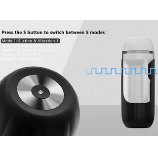 MASTURBADOR CON VIBRACION Y SUCCION CON APP SVAKOM SAM NEO
