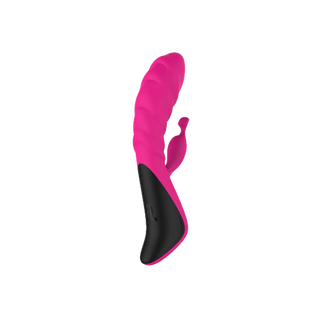 VIBRADOR CON ESTIMULADOR RECARGABLE CONEJO TRIGGER