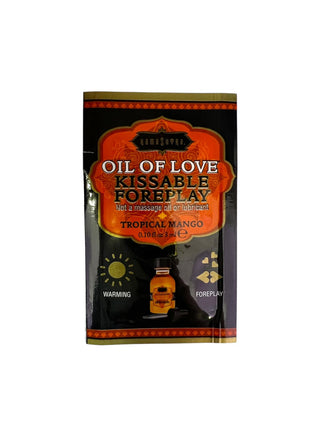 SACHET ACEITE EFECTO CALOR ESTIMULANTE DEL AMOR TROPICAL MANGO 3ML