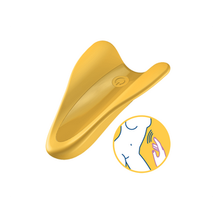 VIBRADOR ESTIMULADOR SATISFYER HIGH FLY AMARILLO