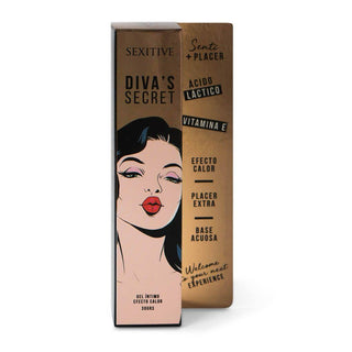 GEL EXCITANTE O ESTIMULANTE  FEMENINO SEXITIVE SECRET DIVA´S EFECTO CALOR  30g