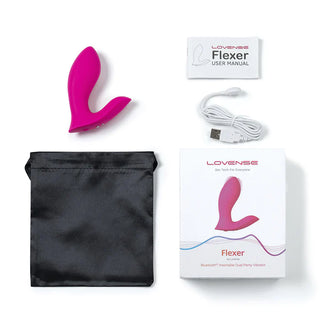 VIBRADOR ESTIMULADOR LOVENSE INTERACTIVO FLEXER CON APP