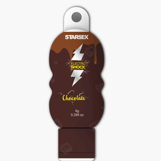 Gel Excitante con efecto vibración Starsex Electro Shock chocolate.