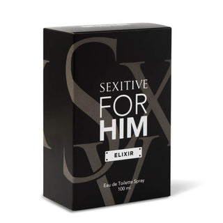 PERFUME CON FEROMONA DE CABALLERO SEXSITIVE ELIXIR 100 ml