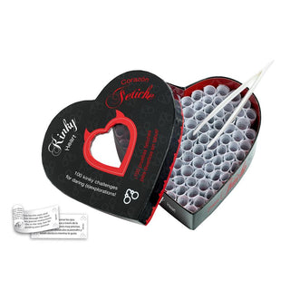 JUEGO PARA PAREJAS 100 PRUEBAS FETICHE KINKY HEART