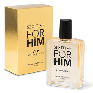 PERFUME CON FEROMONA DE CABALLERO SEXITIVE FOR HIM VIP 100 ml