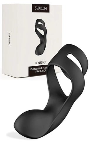 ANILLO VIBRADOR ESTIMULADOR DE PERINEO SVAKOM BENEDICT