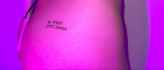 TATUAJE TEMPORAL EROTICO * TE TENGO UNAS GANAS *