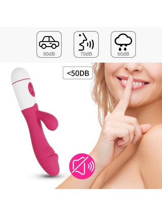 VIBRADOR GABRIEL  RECARGABLE ROSADO