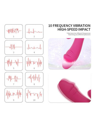 VIBRADOR GABRIEL  RECARGABLE ROSADO