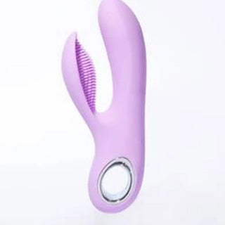 VIBRADOR CON ESTIMULADOR RECARGABLE PRETTY LOVE CANROL